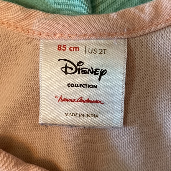 Hanna Andersson/ Disney Mickey Mouse Colorblock Skater Dresx SZ 2T EUC - Picture 3 of 3